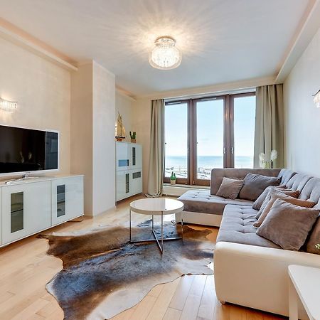 The Marine Plaza - Sea Towers Apartment Gdynia Luaran gambar