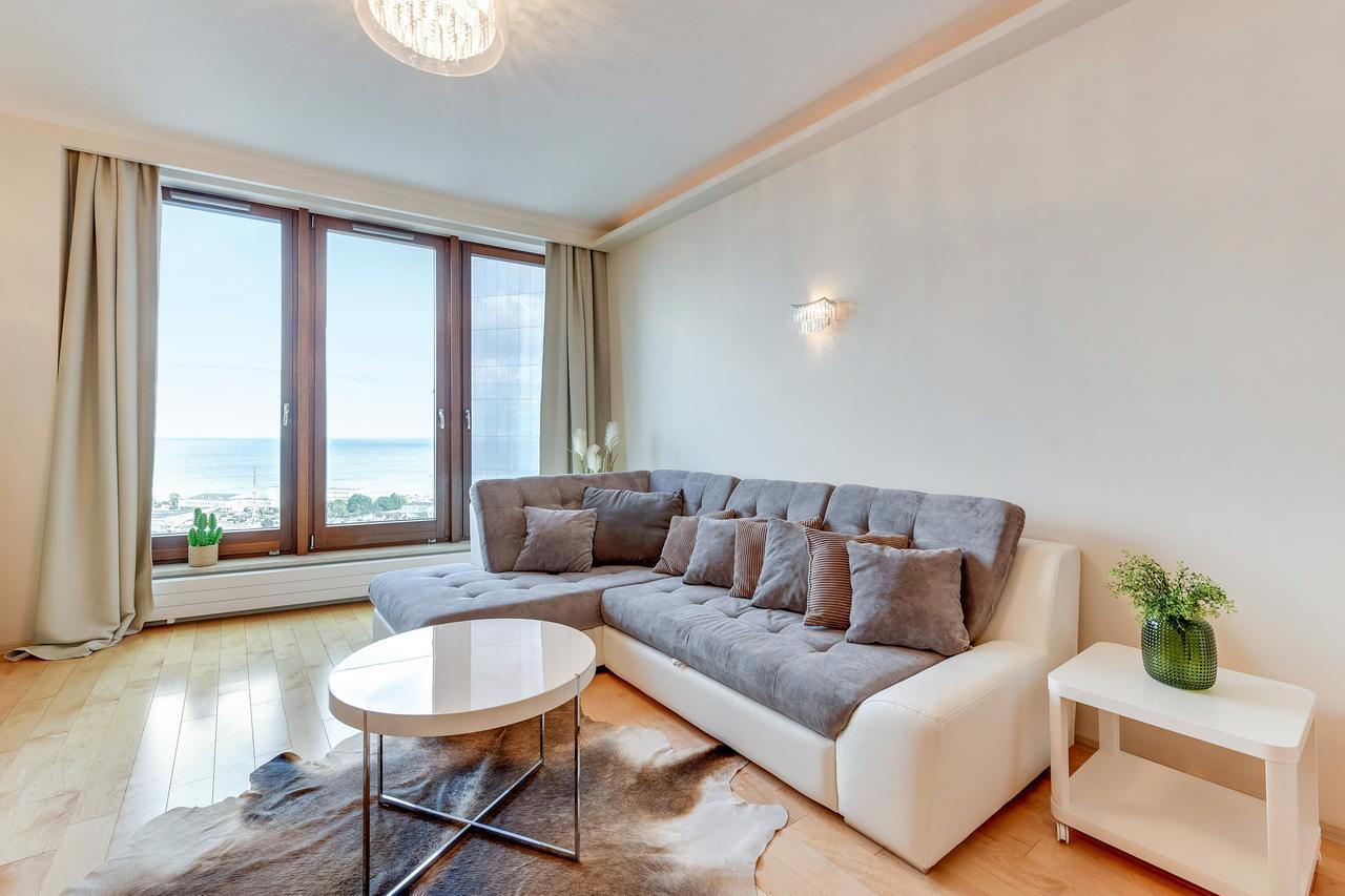 The Marine Plaza - Sea Towers Apartment Gdynia Luaran gambar